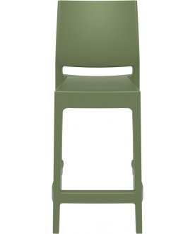 Барный стул 234/100-0043 оливковый