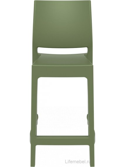 Полубарный стул 234/100-0043 оливковый