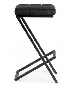 Барный стул Амаури катания блэк / черный матовый