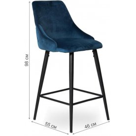 Полубарный стул WY-21