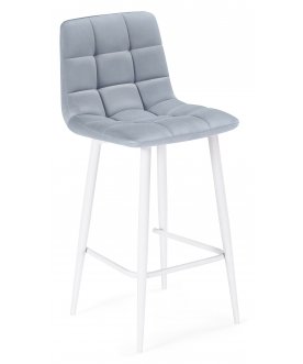 Полубарный стул Чилли Мини бежевый велюр (velutto 07)