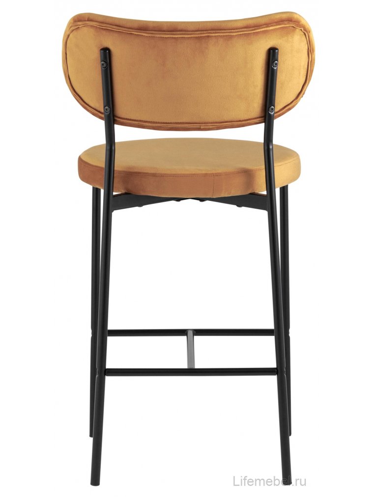 Полубарный стул Тунор терракотовый