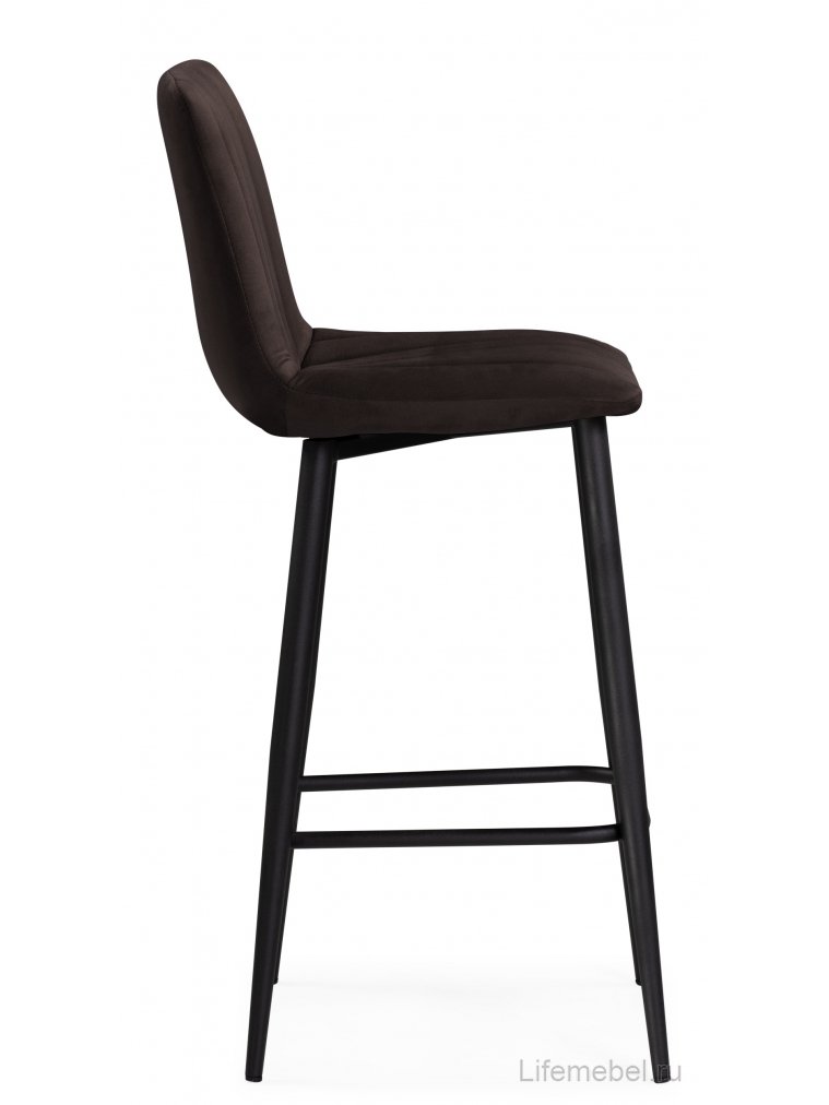 Полубарный стул Дани Мини коричневый (zd 233) / черный
