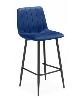 Стул барный Дани Мини синий (zd 798) / черный np