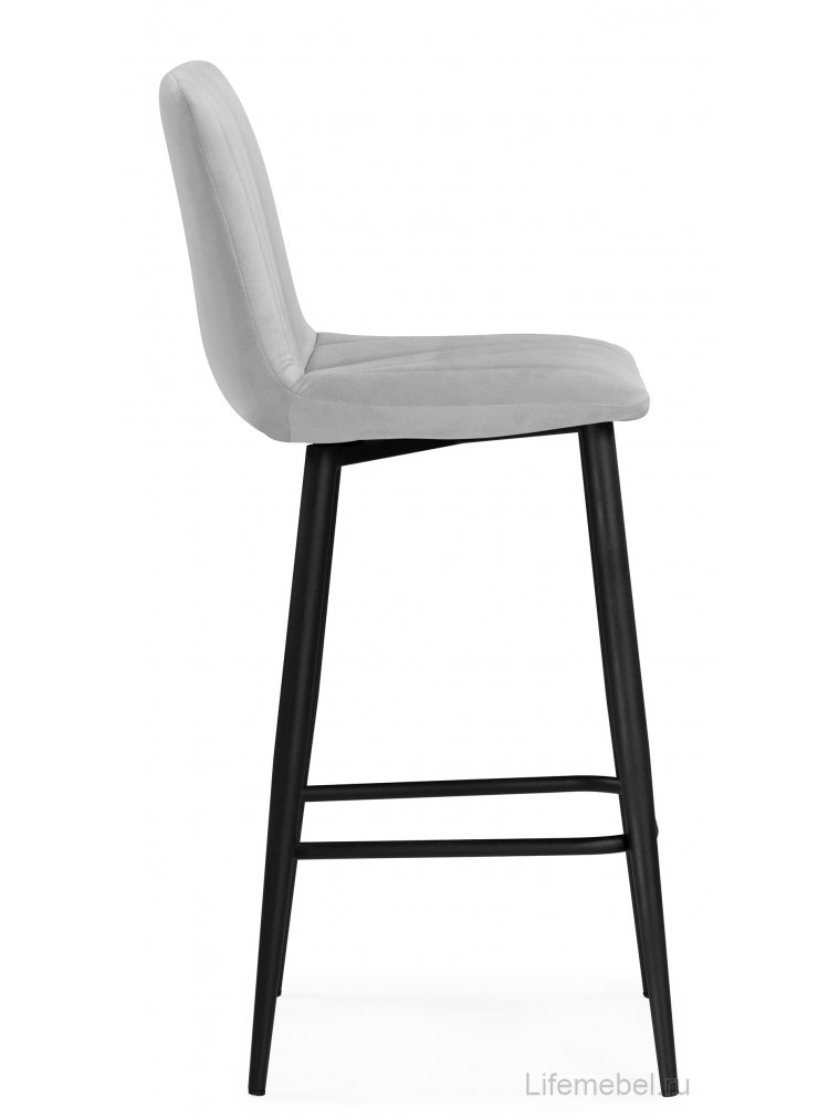 Полубарный стул Дани Мини светло-серый (zd 960) / черный