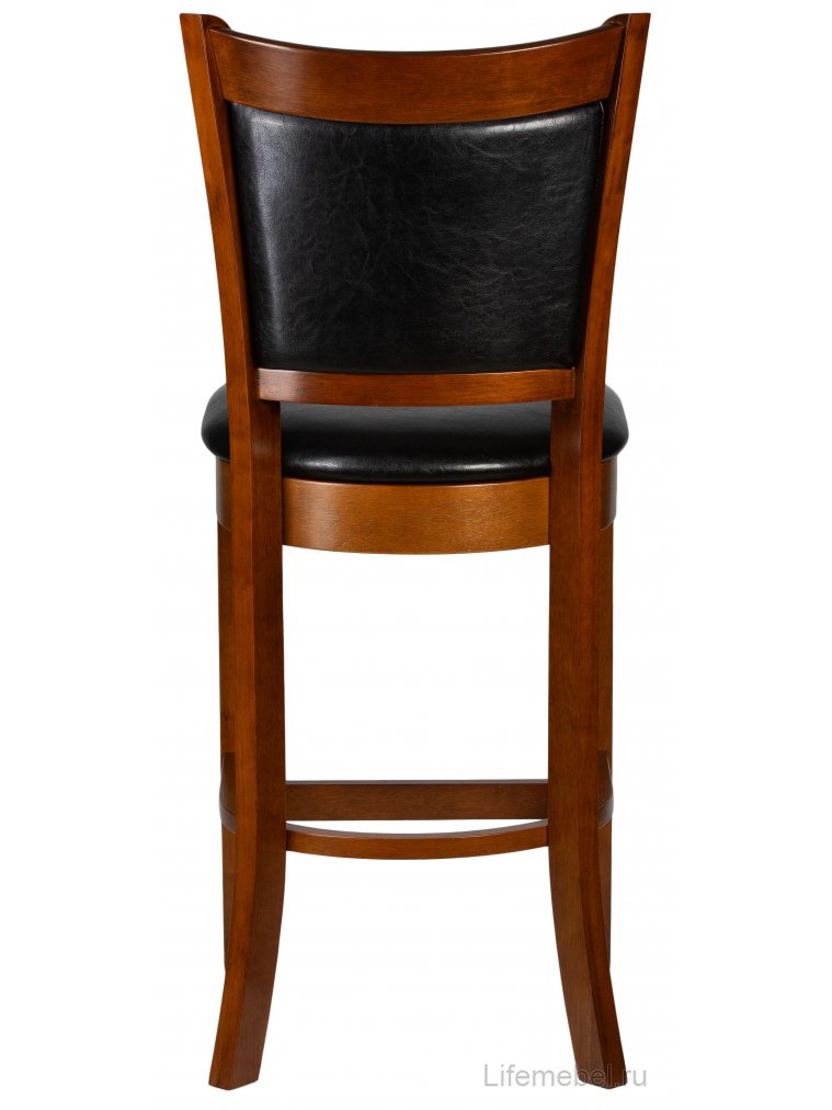 Полубарный стул Garry Counter шоколад черный