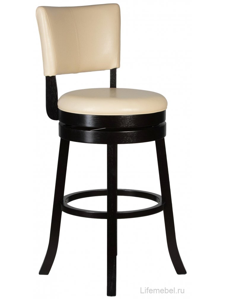 Полубарный стул John Counter капучино кремовый