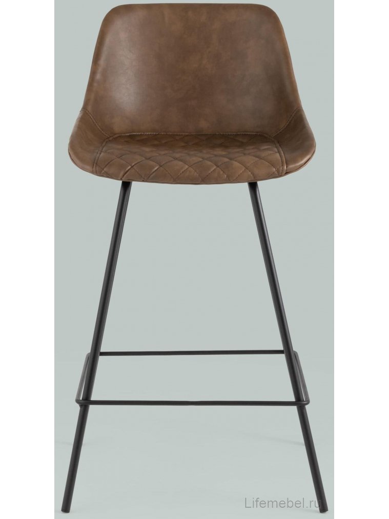Полубарный стул Эльтон коричневый