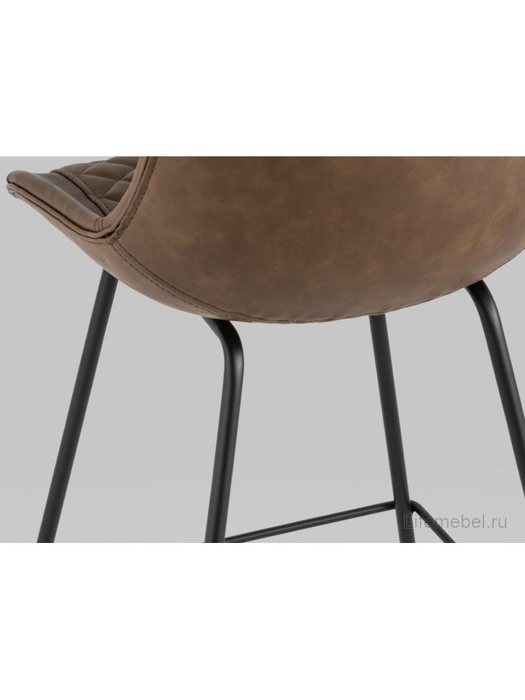 Полубарный стул Эльтон коричневый