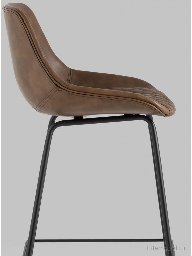 Полубарный стул Эльтон коричневый