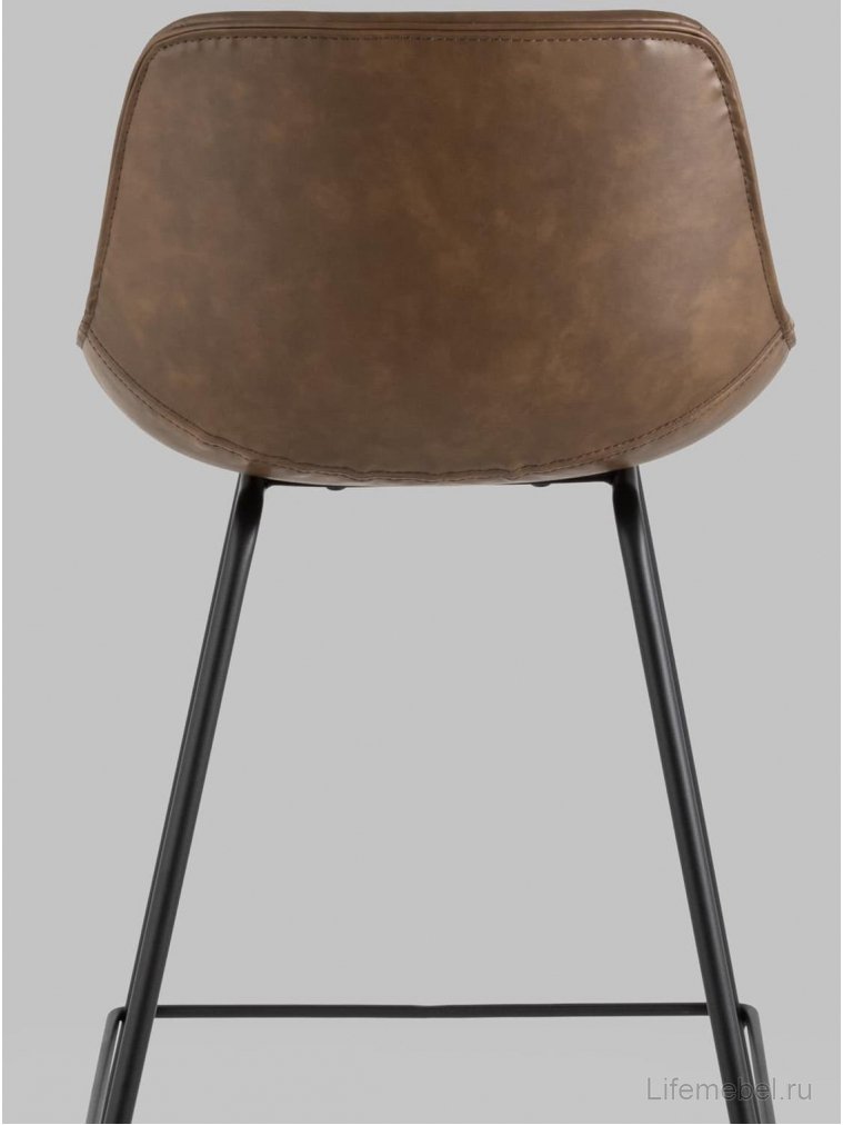 Полубарный стул Эльтон коричневый