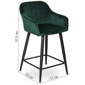 Полубарный стул WY-22L