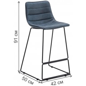 Полубарный стул CQ-8280E-1