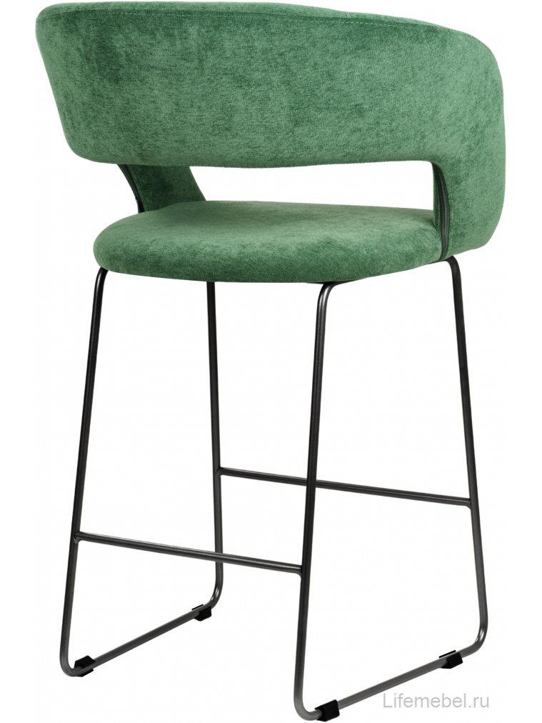 Полубарный стул Hugs зеленый