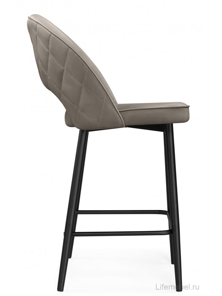 Полубарный стул Клэйн светло-коричневый (mr-30) / черный