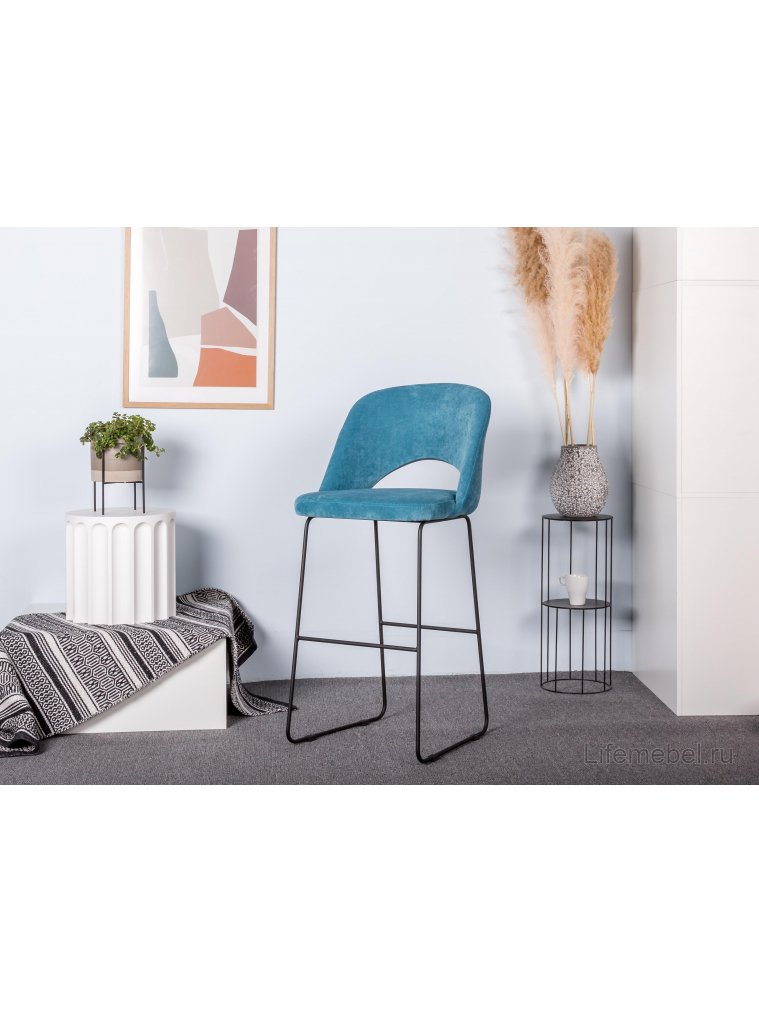 Полубарный стул Lars Линк блю