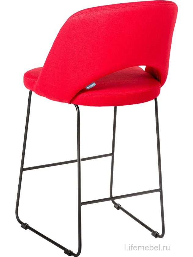 Полубарный стул Lars Линк красный
