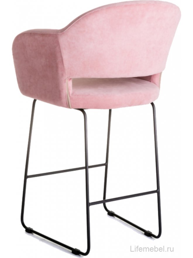 Полубарный стул Oscar Линк розовый