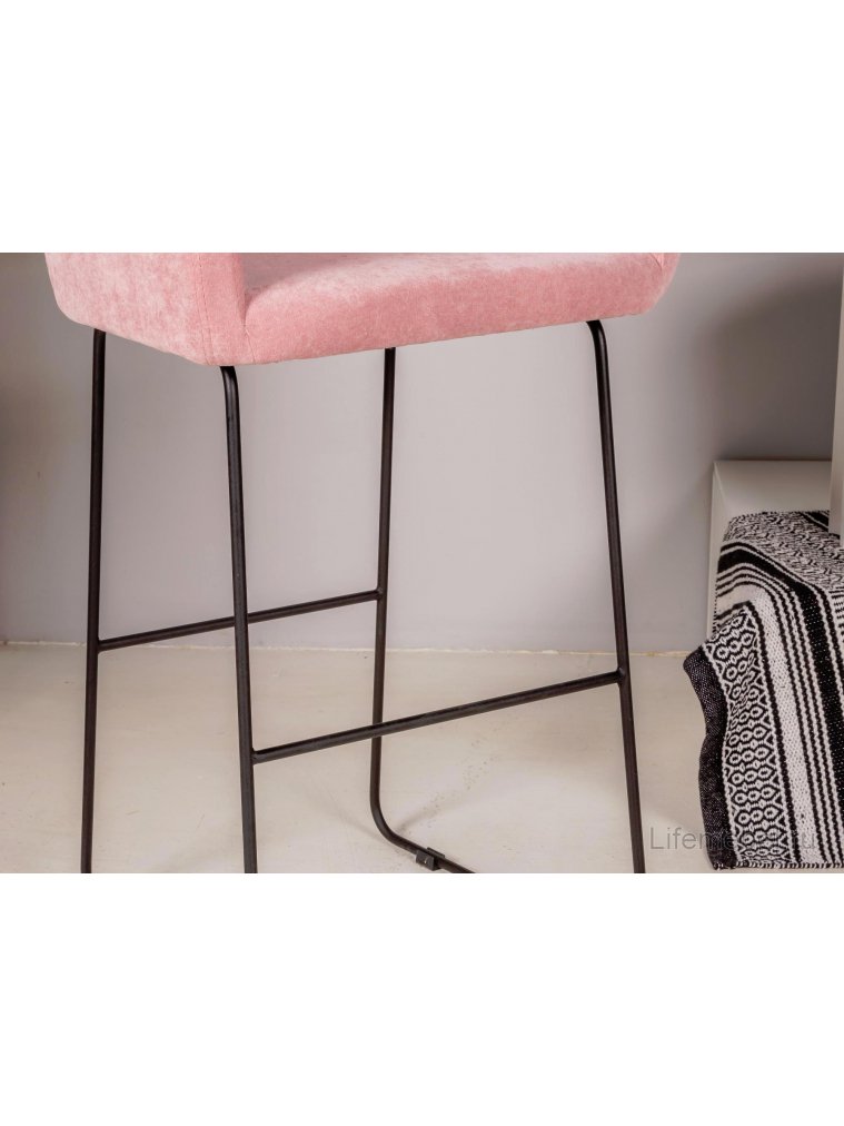 Полубарный стул Oscar Линк розовый