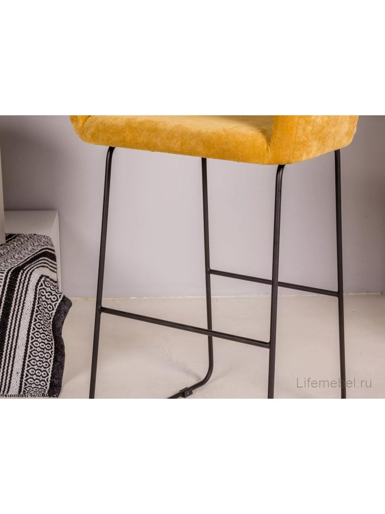 Полубарный стул Oscar Линк жёлтый