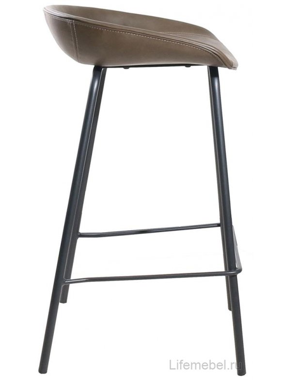 Полубарный стул Loft коричневый