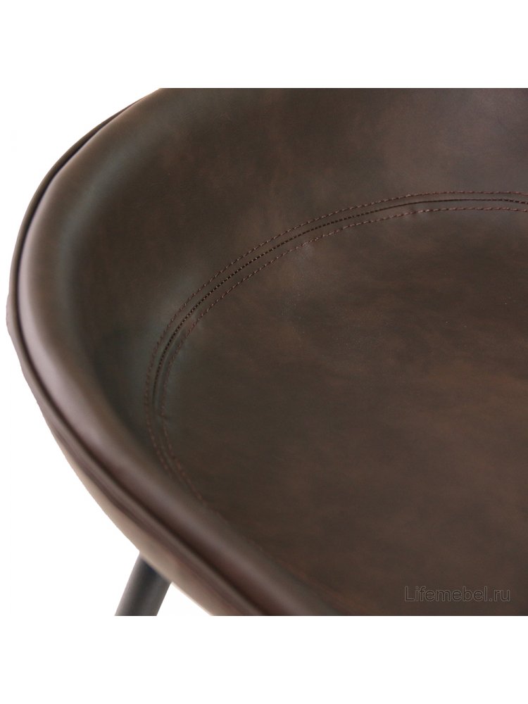 Полубарный стул Loft коричневый