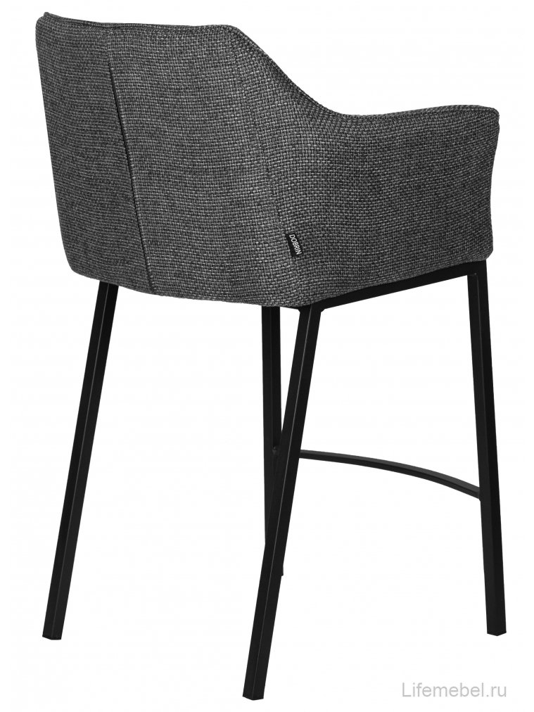Полубарный стул Lucas Counter серый