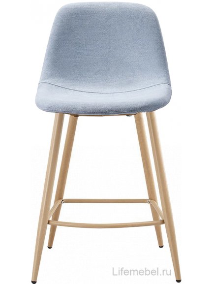 Полубарный стул 350S голубой TD3052-4 / дерево