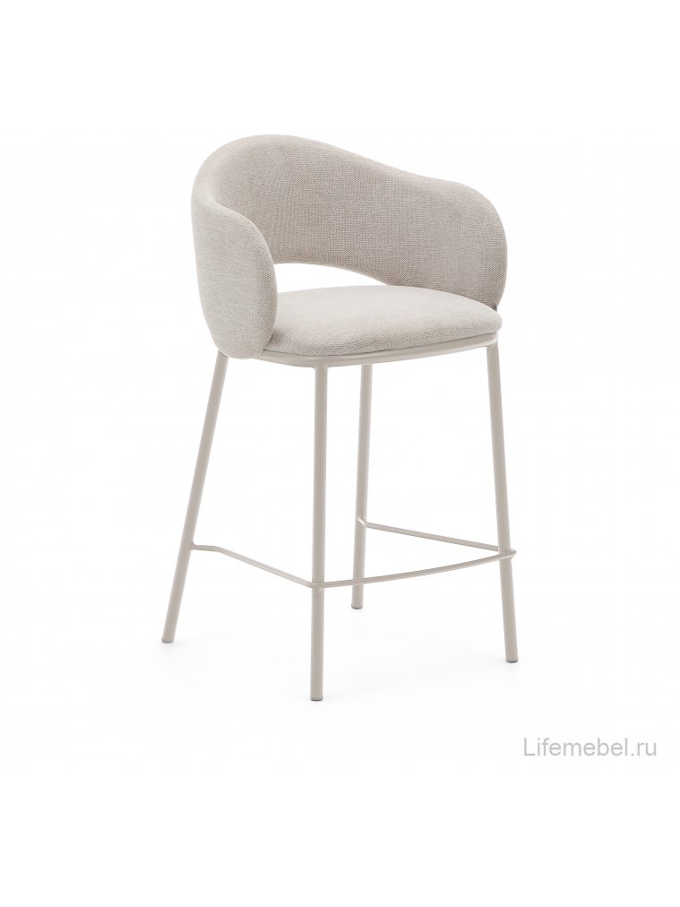 Полубарный стул Maina бежевый