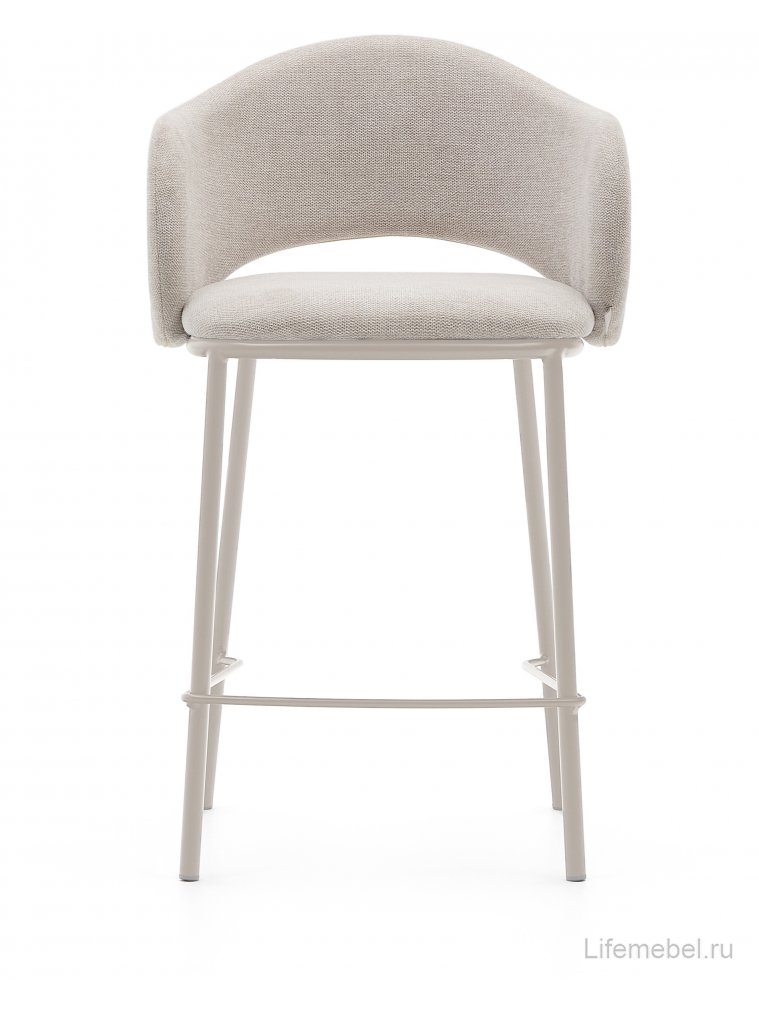 Полубарный стул Maina бежевый