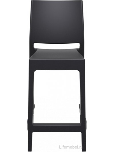 Полубарный стул Maya черный