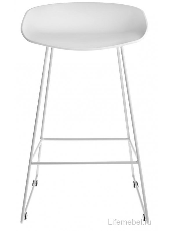 Полубарный стул Neo белый
