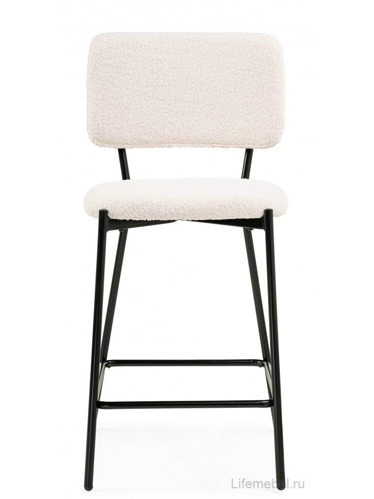 Полубарный стул Reparo bar 01 собранный beige / black