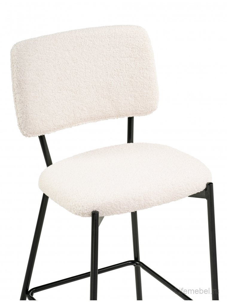 Полубарный стул Reparo bar 01 собранный beige / black