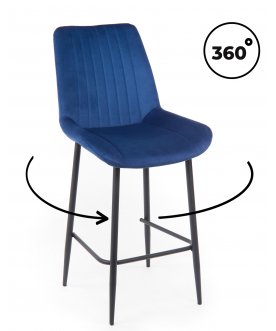 Барный стул Седа латте (zd 290) / черный