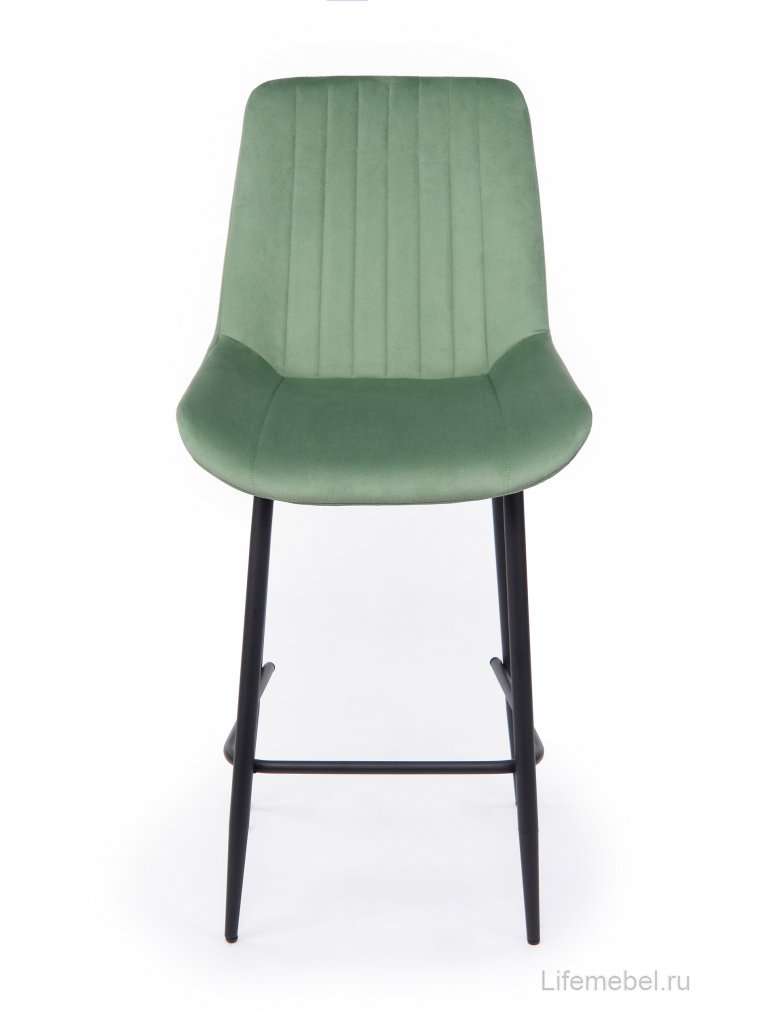 Полубарный стул Седа фисташковый (zd 651) / черный