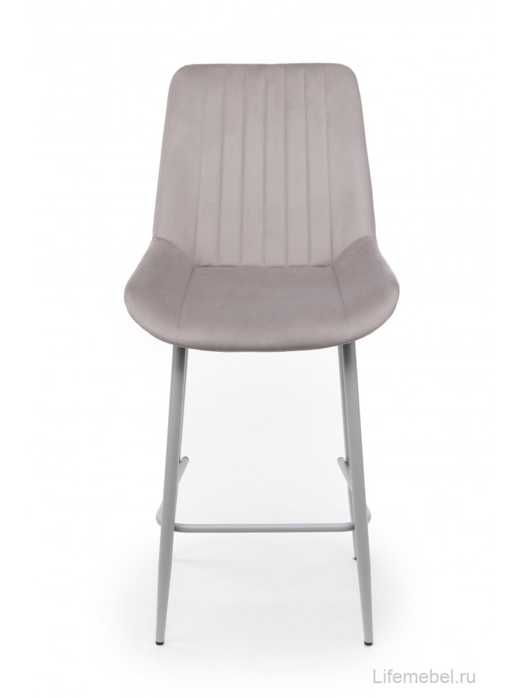 Полубарный стул Седа латте (zd 290) / серый