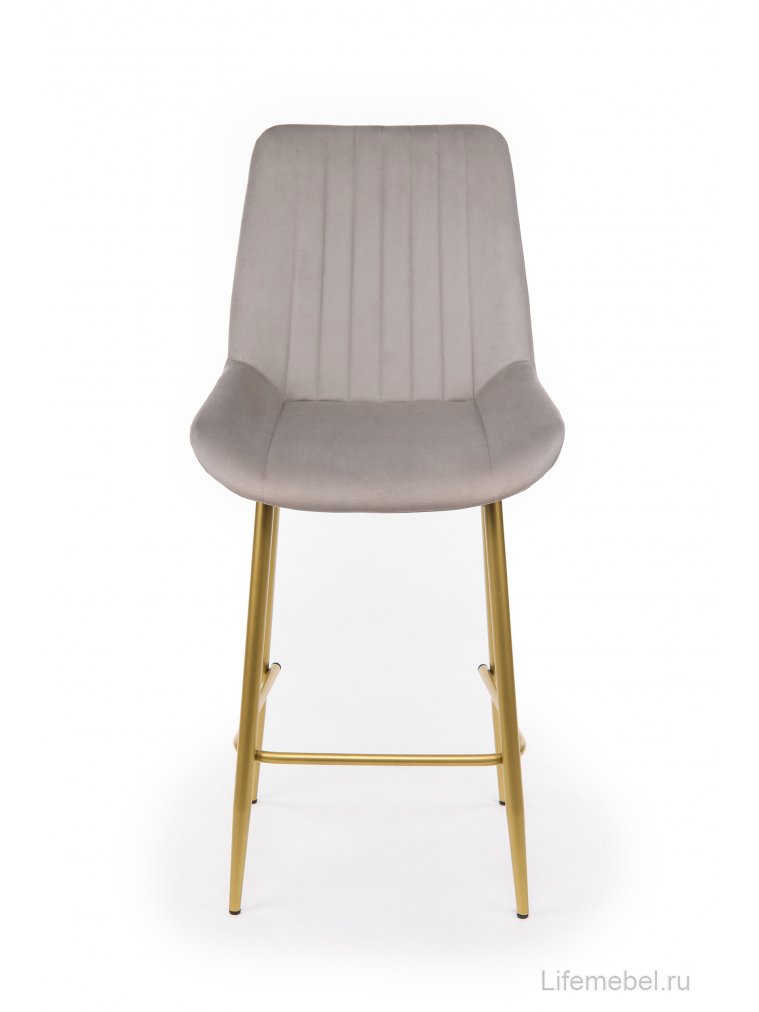 Полубарный стул Седа латте (zd 290) / золотой