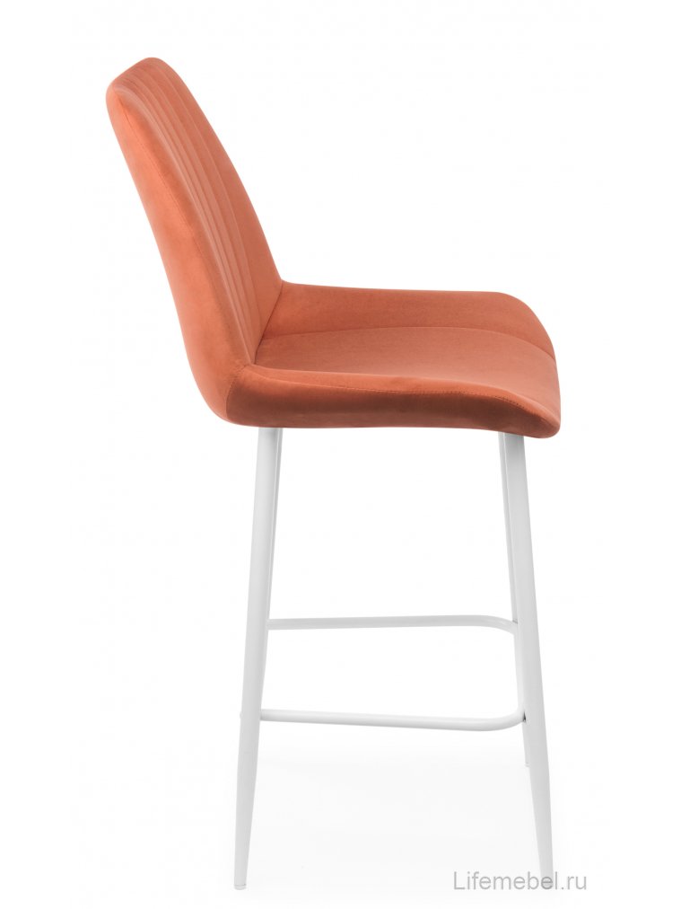 Полубарный стул Седа терракотовый (zd 432) / белый