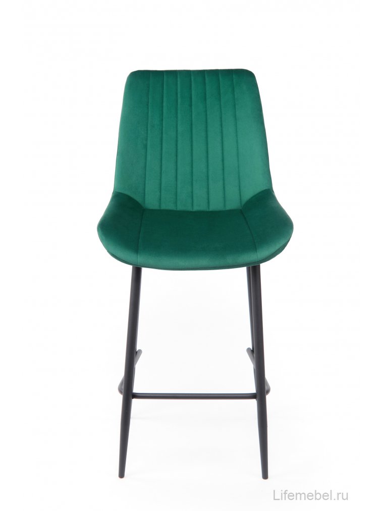 Полубарный стул Седа зеленый (zd 667) / черный