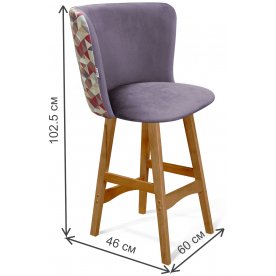 Полубарный стул SHT-ST36-4/S65-1