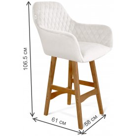 Полубарный стул SHT-ST38/S65-1