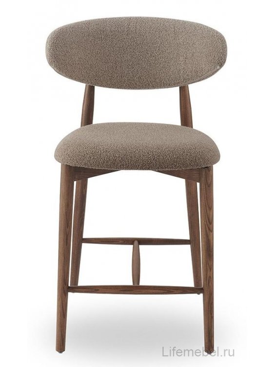 Полубарный стул Tods бежевый