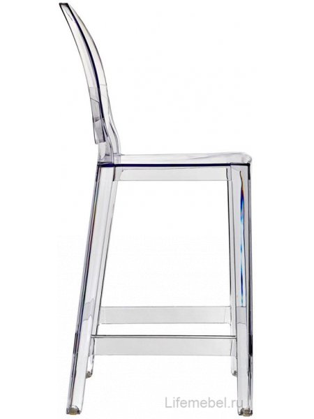Полубарный стул Victoria Ghost прозрачный