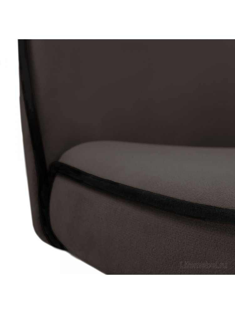 Полубарный стул Vivian графит / черный