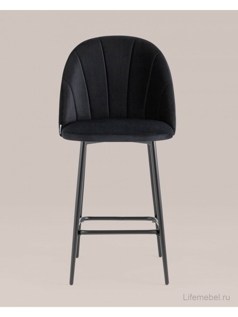 Полубарный стул Закур NEW черный