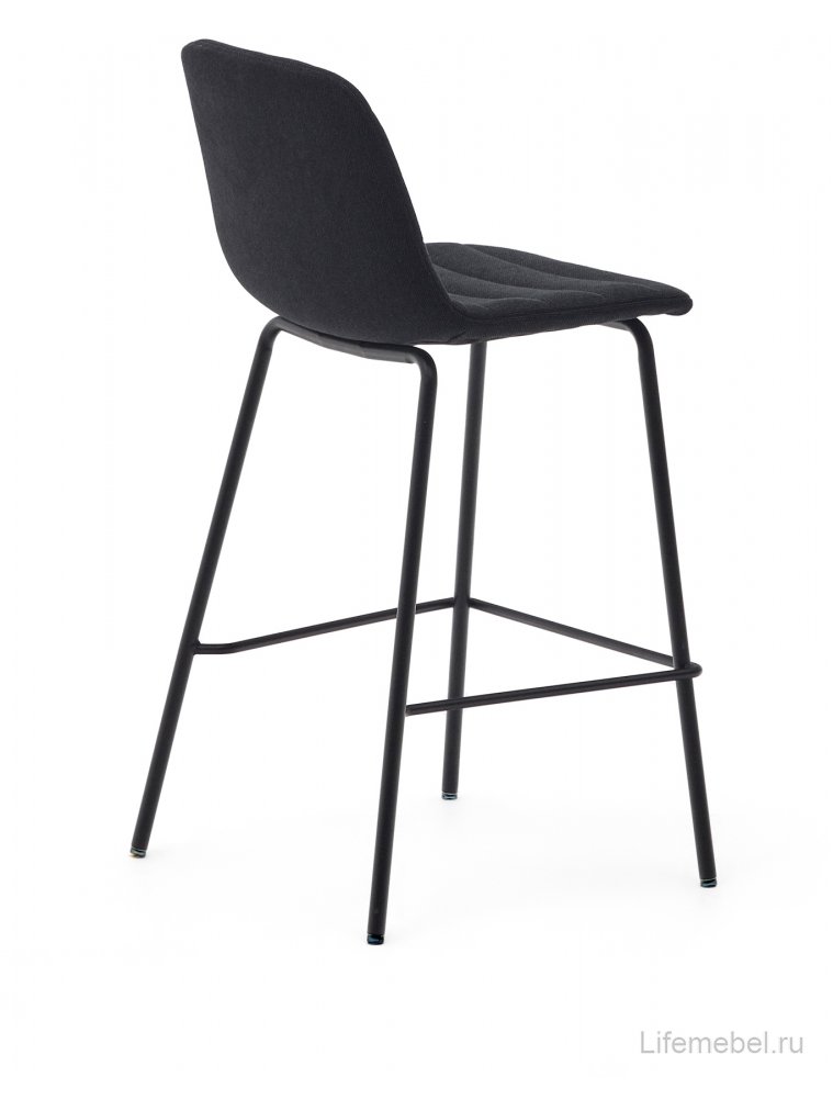 Полубарный стул Zunilda черный