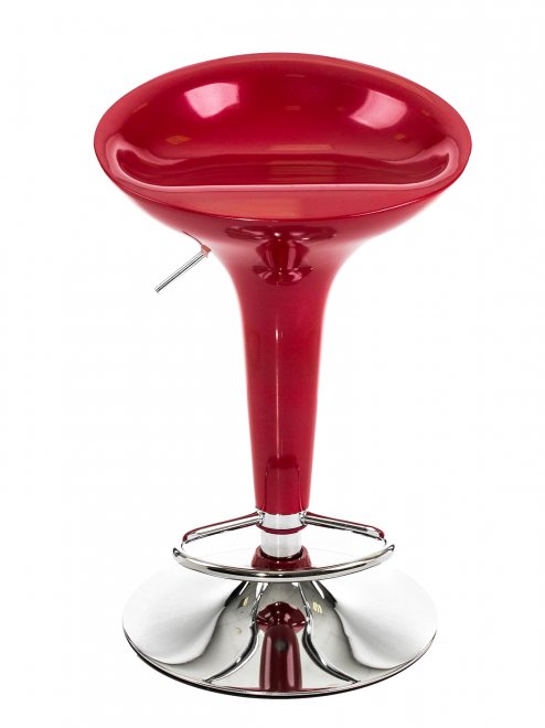 Стул барный Пит красный