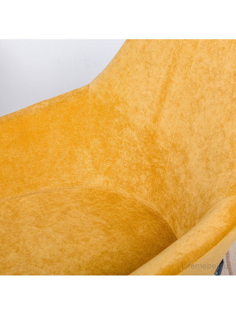 Стул на металлокаркасе Kent желтый