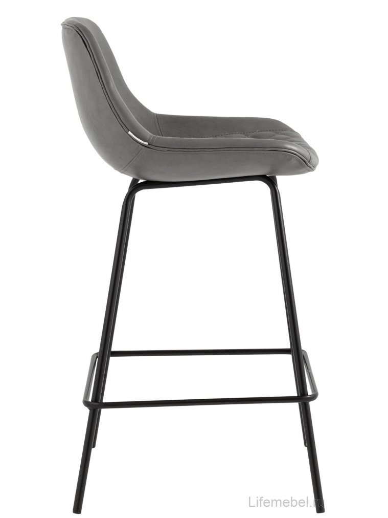 Полубарный стул Сигит серый